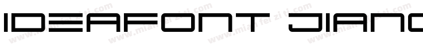 ideafont jianghuti字体转换